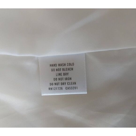 Live Love Dream Puffer Vest White pearlescent Sz L - Picture 4 of 7